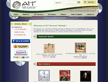Tablet Screenshot of aitrecords.com